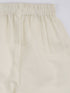 Girl's' Cream Kurta Pant Set